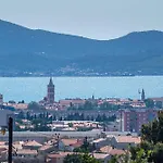 度假居 My Dalmatia - Elia With Private Pool And Panoramic Sea View 扎达尔