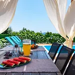 度假居 My Dalmatia - Elia With Private Pool And Panoramic Sea View 扎达尔