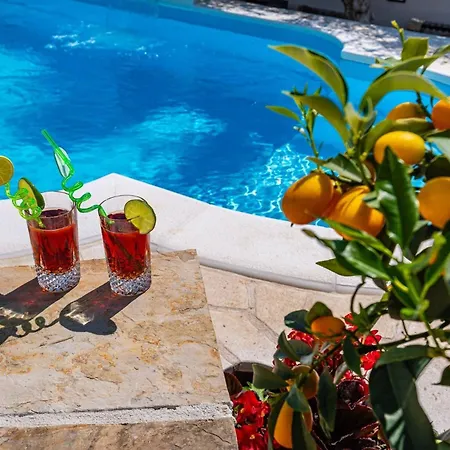 My Dalmatia - Elia With Private Pool And Panoramic Sea View 別荘 Bokanjac