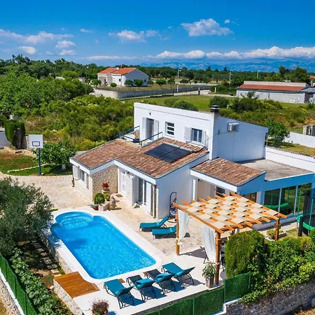 My Dalmatia - Elia With Private Pool And Panoramic Sea View Vikendica *