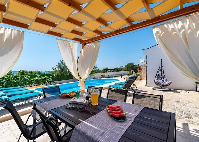 Holiday home My Dalmatia - Elia With Private Pool And Panoramic Sea View Zadar